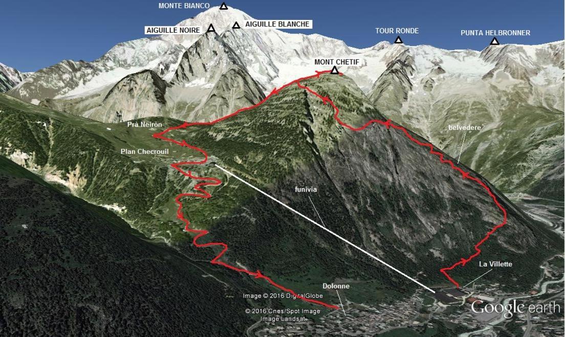 La Maison Des Guides - Trilocale A 500 Mt Dalle Piste Di Dolonne Курмайор Экстерьер фото